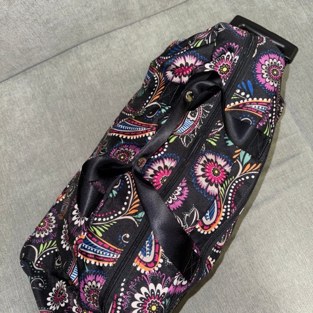 Vera Bradley Rolling Carry On Suitcase - Picture 2 of 11